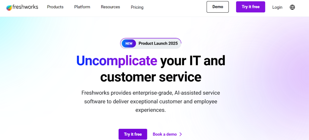 Freshdesk ticketing software