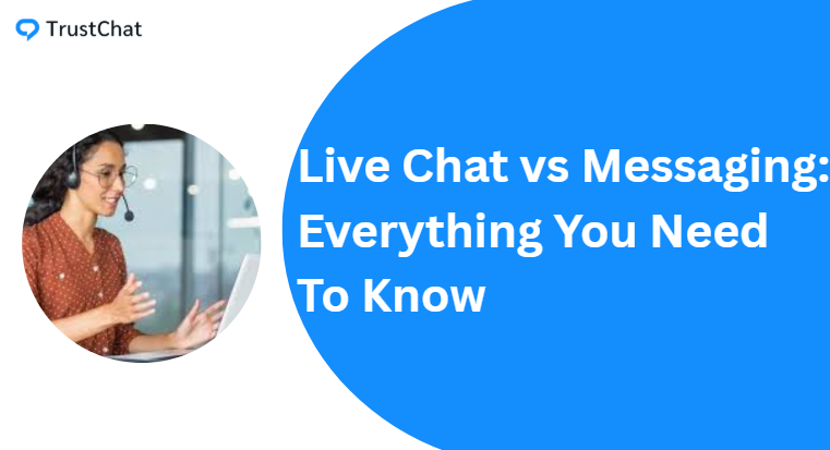 differences between live chat and messaging